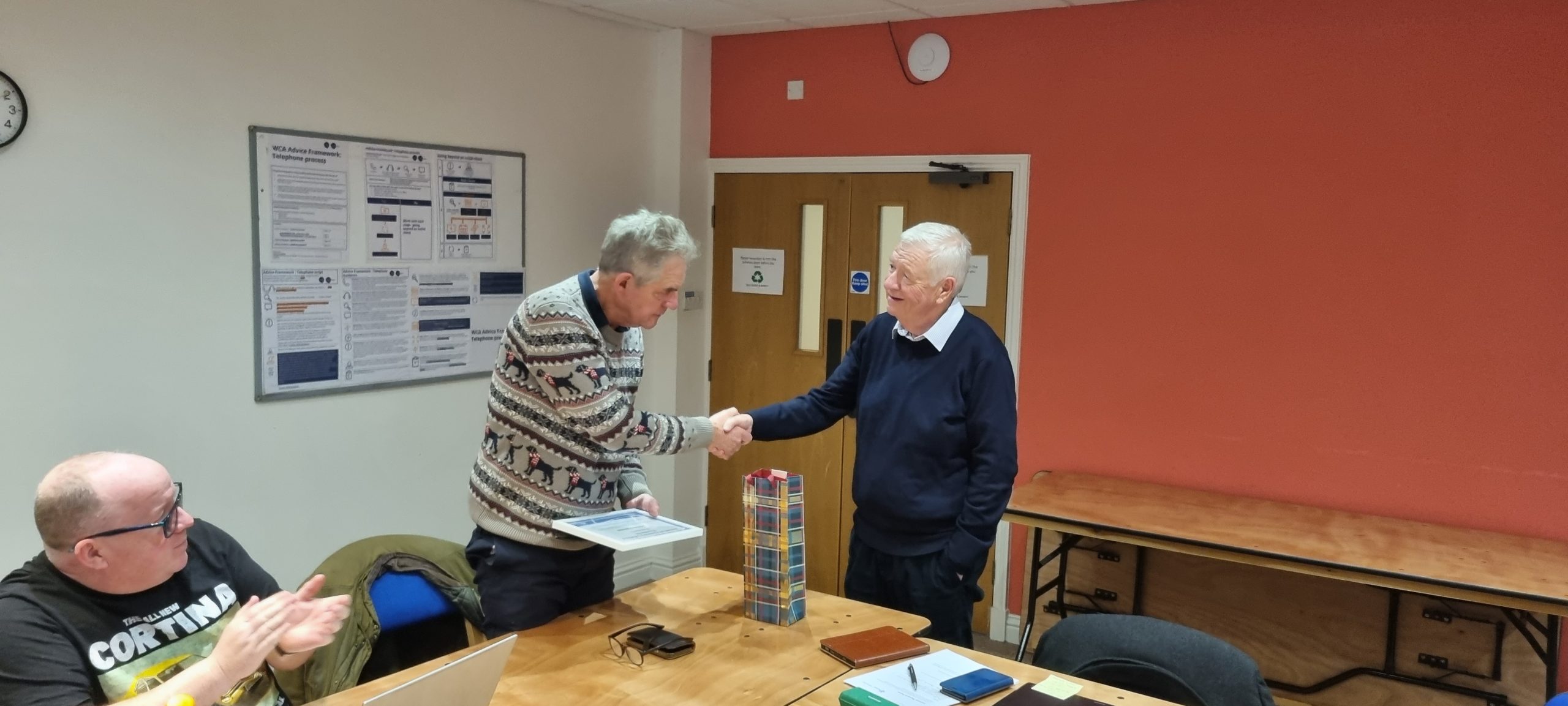 Wiltshire Mind Honours Jim Donald as Honorary Lifetime President